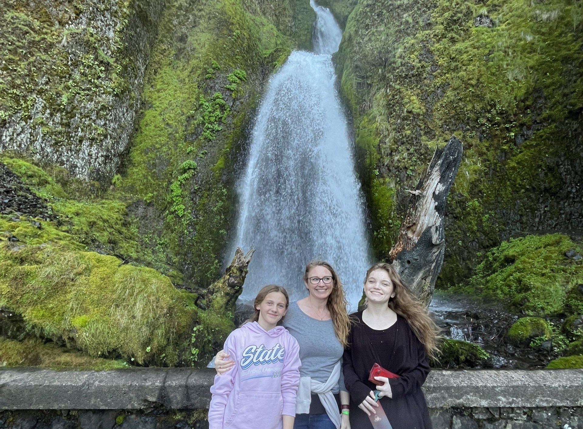On tour with Waterfall Shuttle