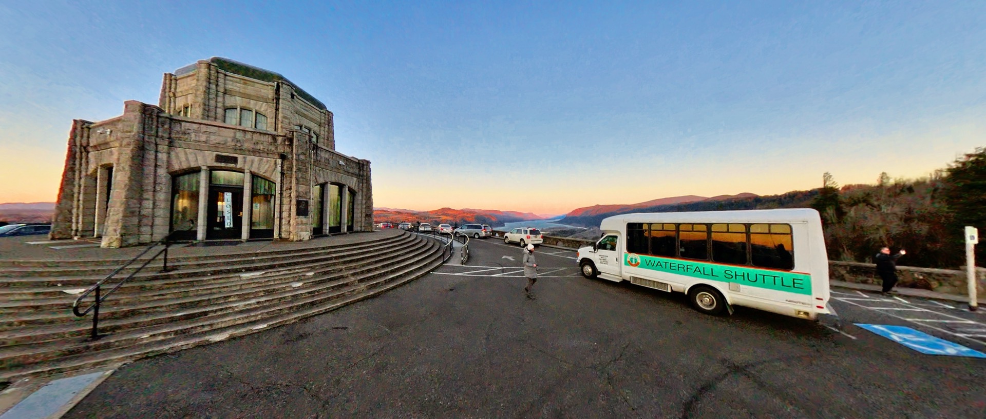 On tour with Waterfall Shuttle