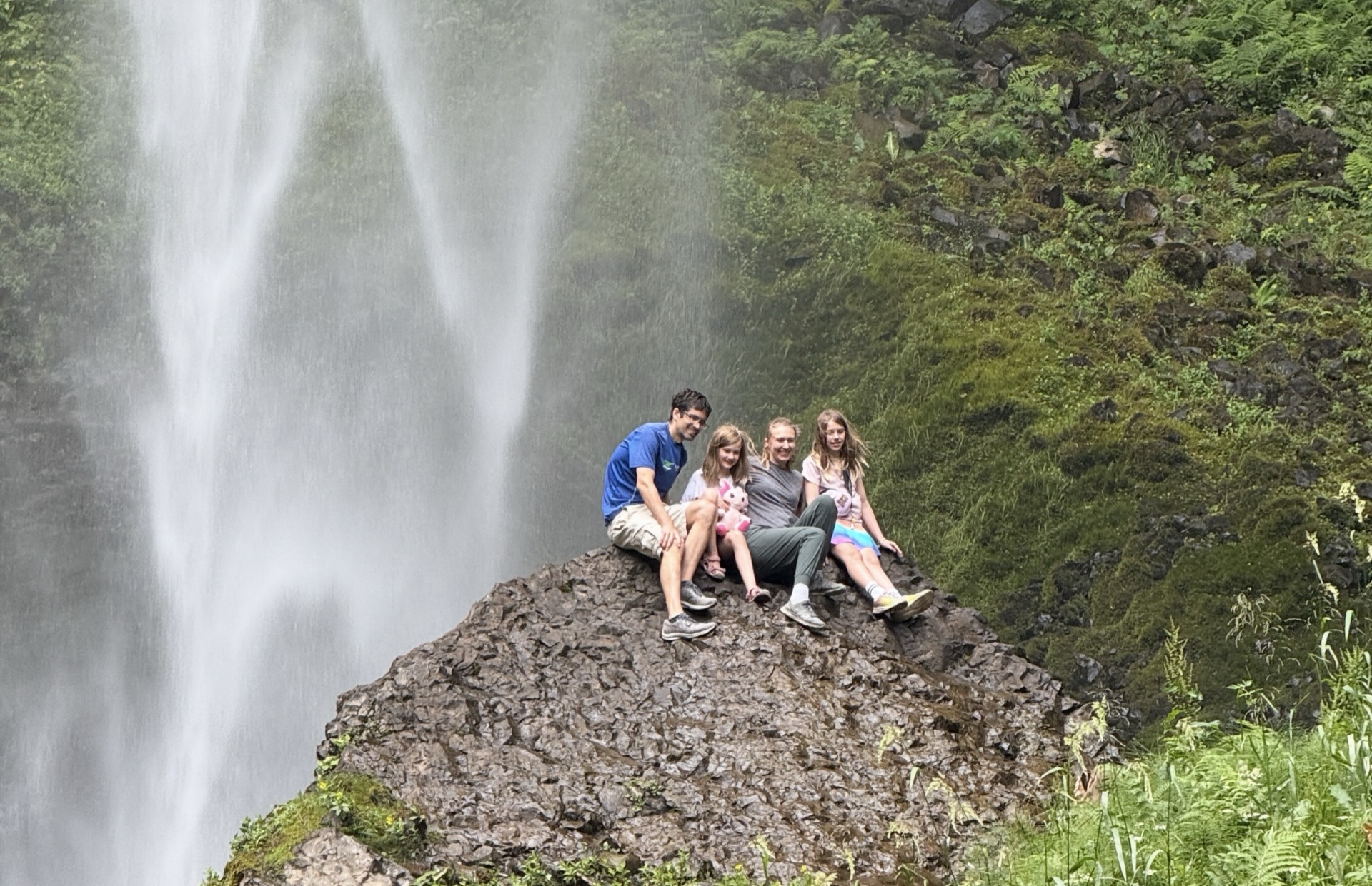 On tour with Waterfall Shuttle