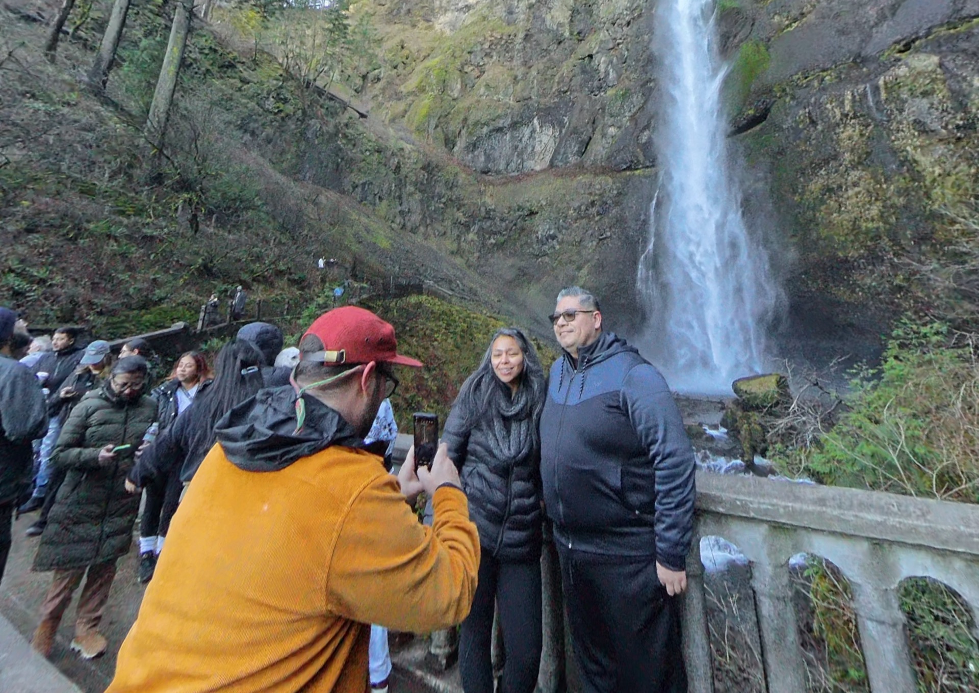 On tour with Waterfall Shuttle